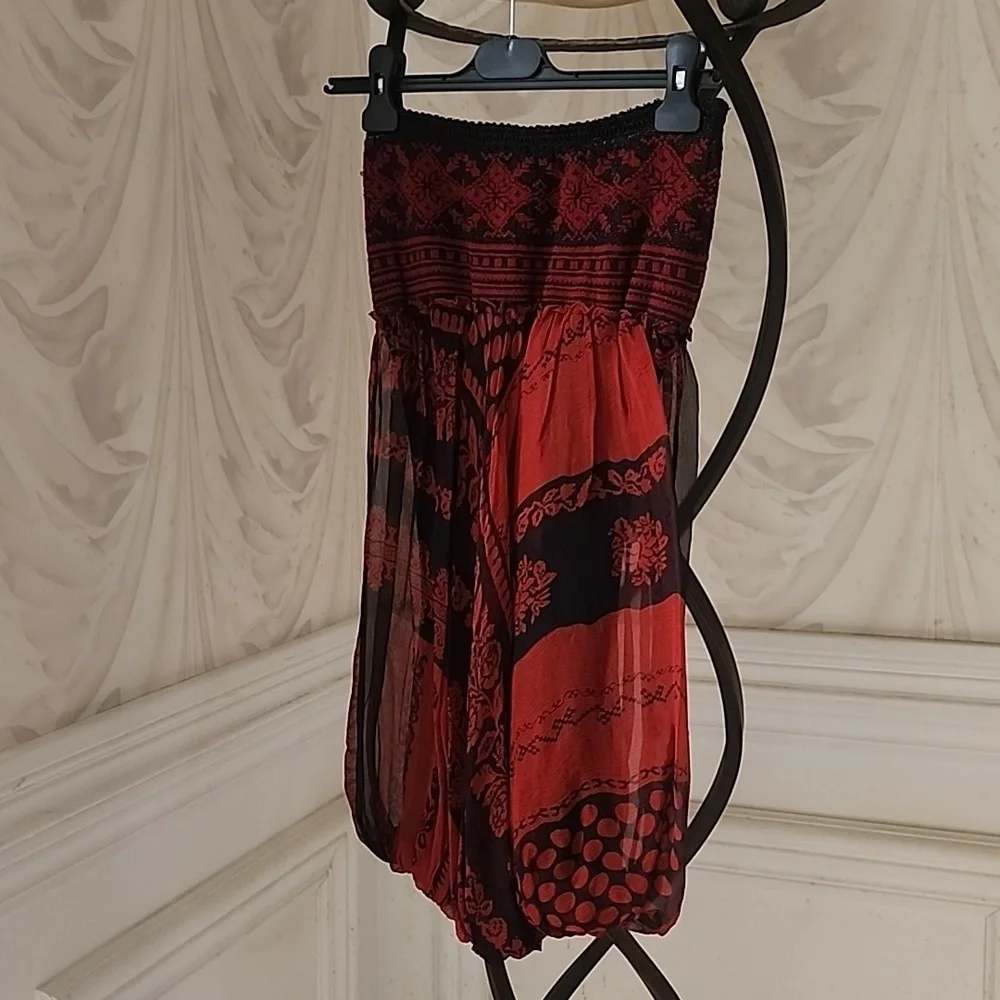 Jean Paul Gaultier red dress